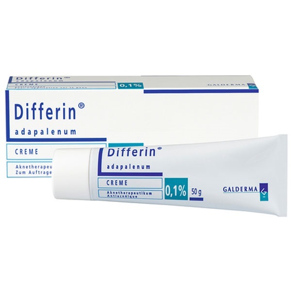 Differin Cream - Differin gel 0.1% (Adapalene) - Mụn Trứng Cá, Mụn Ẩn, Mụn Đầu Đen, Mụn đỏ