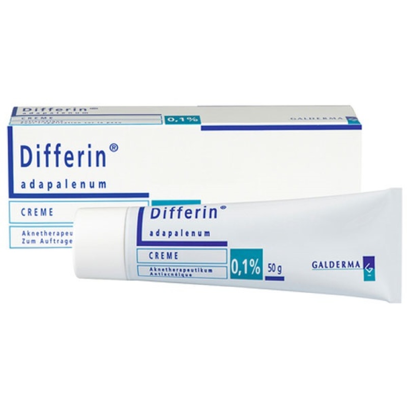 Differin Cream - Differin gel 0.1% (Adapalene) - Mụn Trứng Cá, Mụn Ẩn, Mụn Đầu Đen, Mụn đỏ giá rẻ