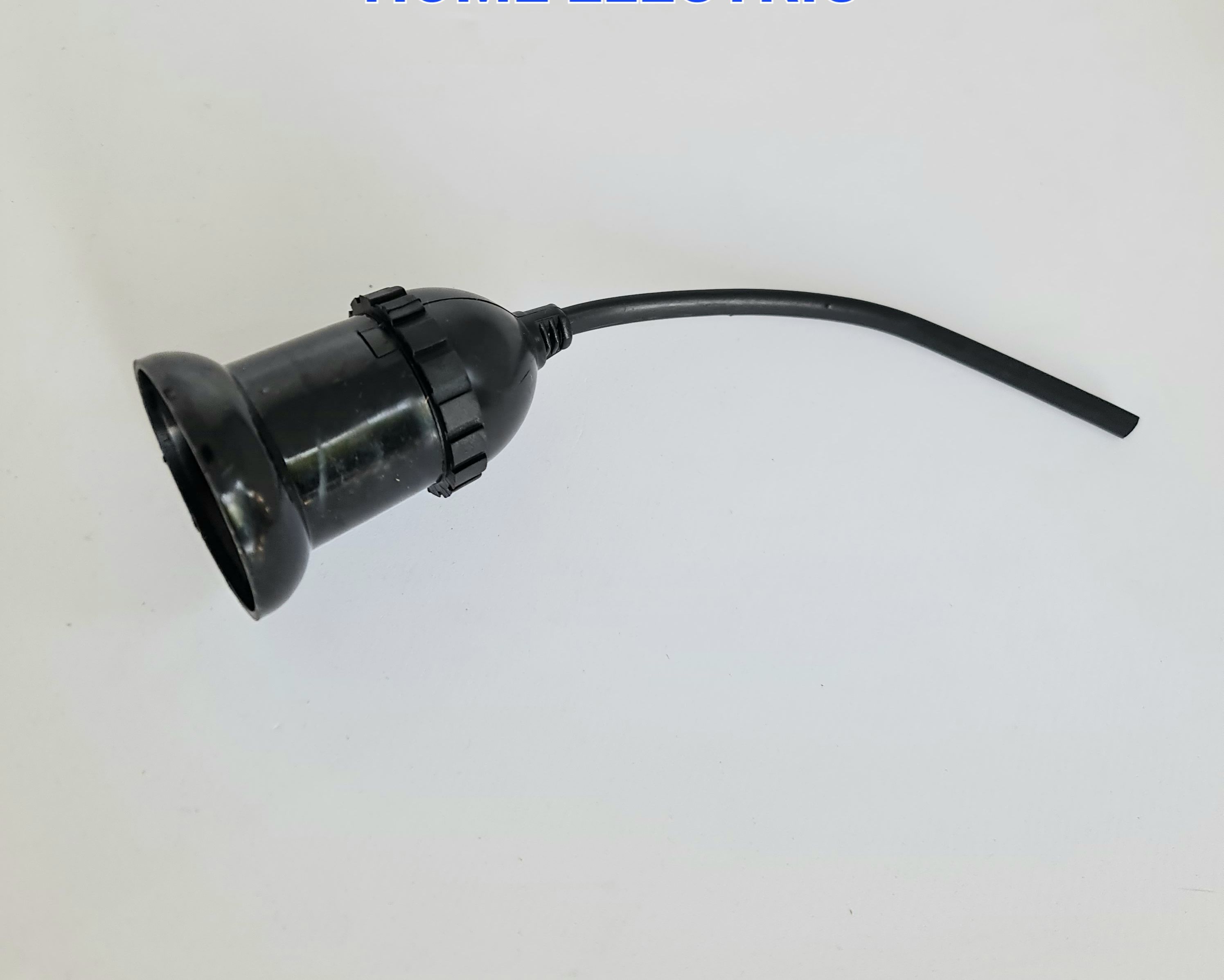 Đui Đèn E27 Đúc Kín Nước Có Dây 12cm