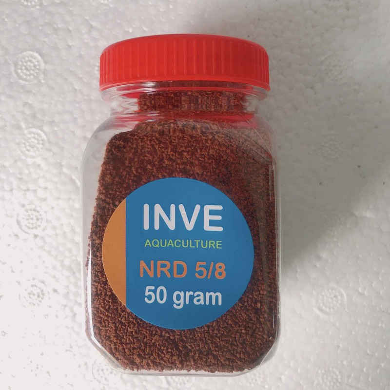 Cám thái inve 5/8 hủ 50g - thức ăn cho cá - hàng công ty