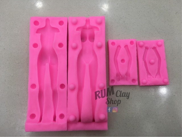 [Hot] Khuôn Silicone Body Nam Nữ Cỡ Lớn