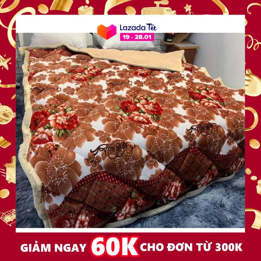 Chăn lông cừu cao cấp, lõi trắng siêu ấm đầy đủ màu chọn lựa