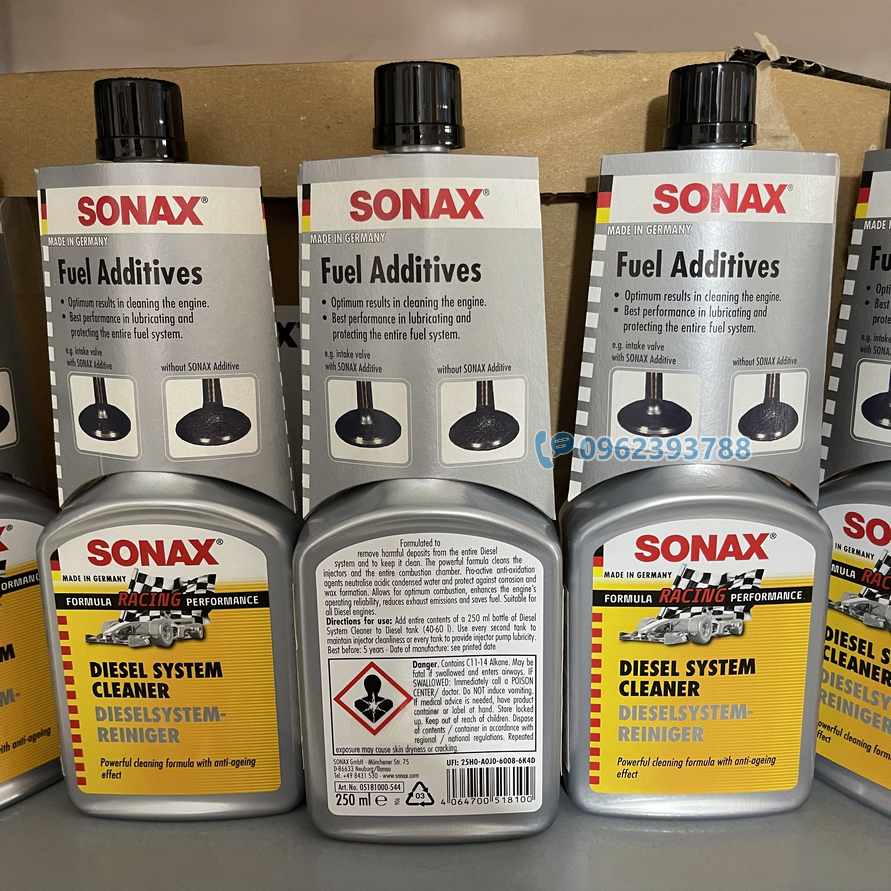 Phụ Gia Súc Béc Dầu Sonax 250ml