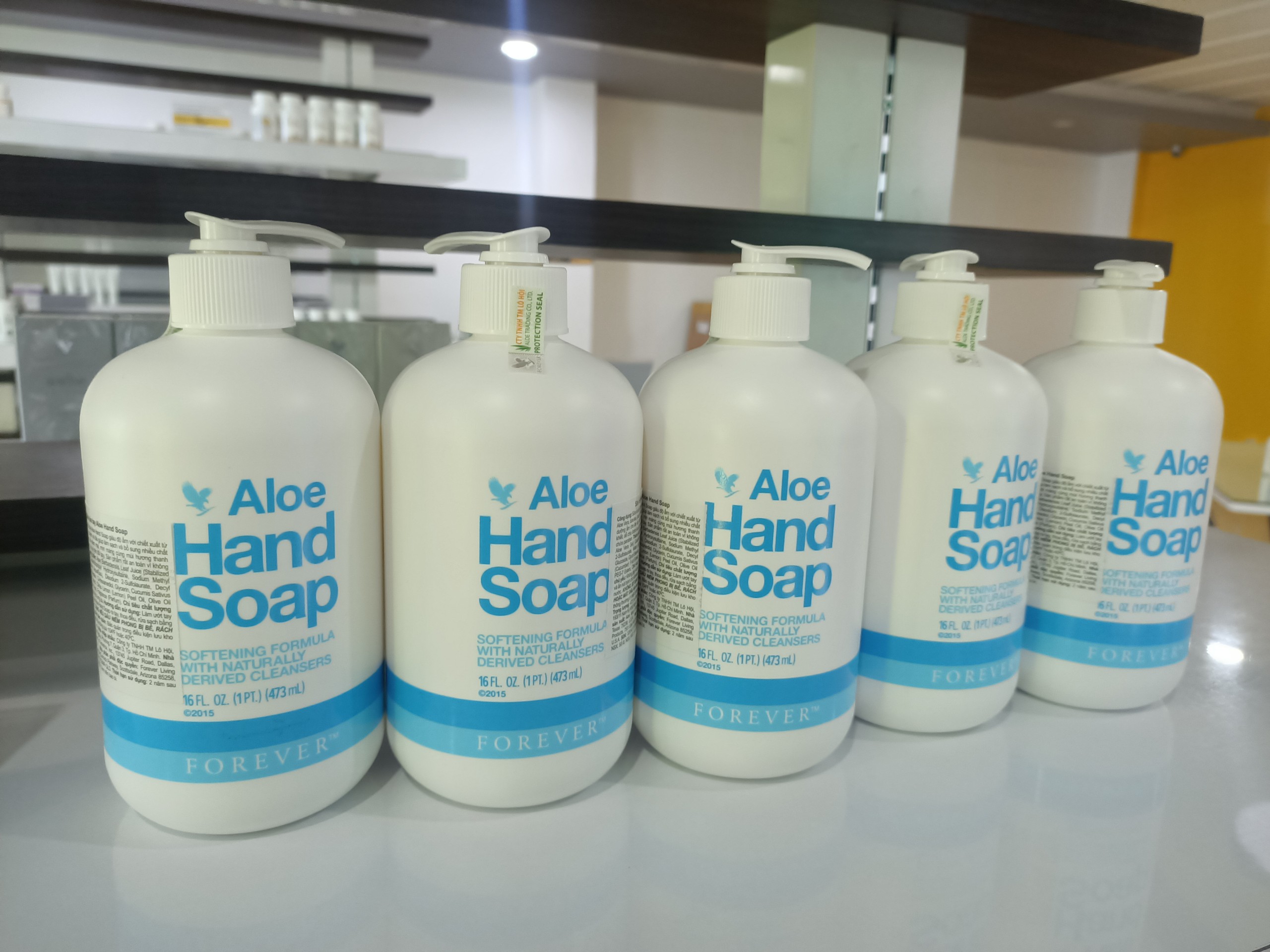 [HCM]sữa rửa mặt cho da Dầu bị mụn 470ml (Aloe Hand Soap) |523 FLP|