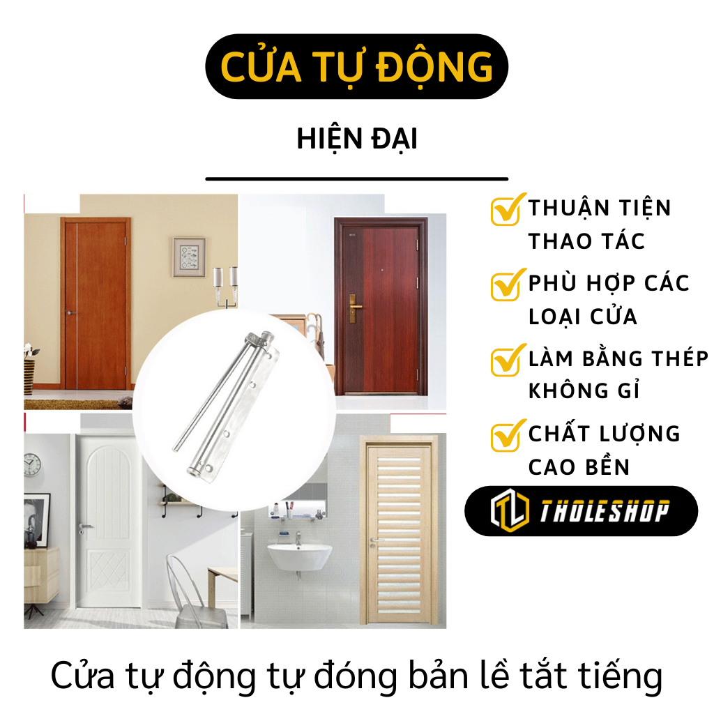 Phụ Tùng Bản Lề Cửa Tử Dộng - Thiết Bị Đóng Cửa Tự Động Giảm Tiếng Ổn - Bản Lề Tắt Tiếng
