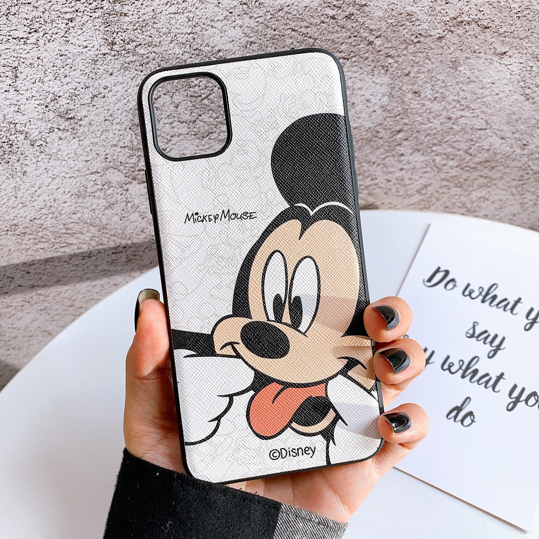 Ốp Lưng Da IMD Họa Tiết Mickey Mouse