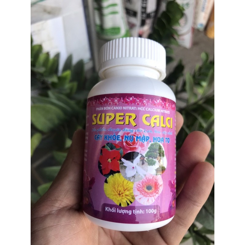 Combo bộ 3 phân bón Super cho hoa lan và cây cảnh (Super Magie, Super Kali, Super Canxi)