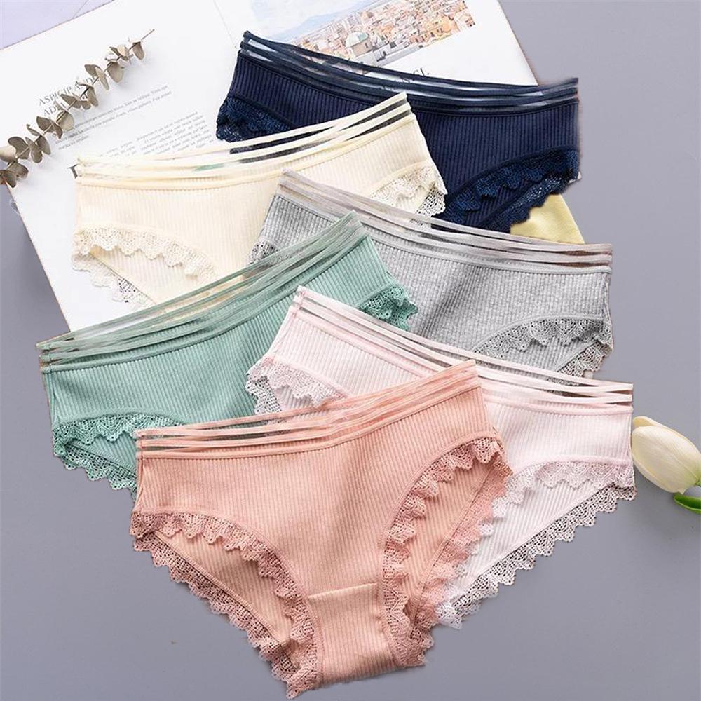 Combo 5 Quần Lót Nữ Cotton Siêu Xinh