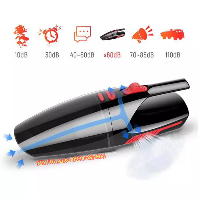 Máy hút bụi ô tô mini cầm tay Vacuum Cleaner