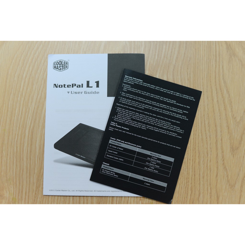 Đế tản nhiệt làm mát laptop Cooler Master L1 ( có ảnh thật )