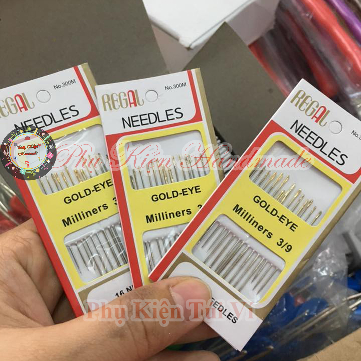 Vĩ Kim Khâu Tay Đuôi Vàng (20k/vĩ)