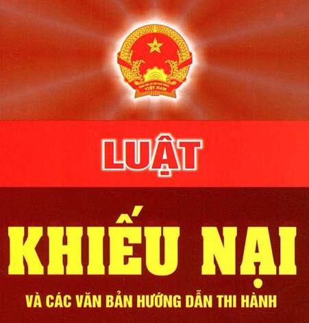 Sách - Luật khiếu nại và VBHD thi hành
