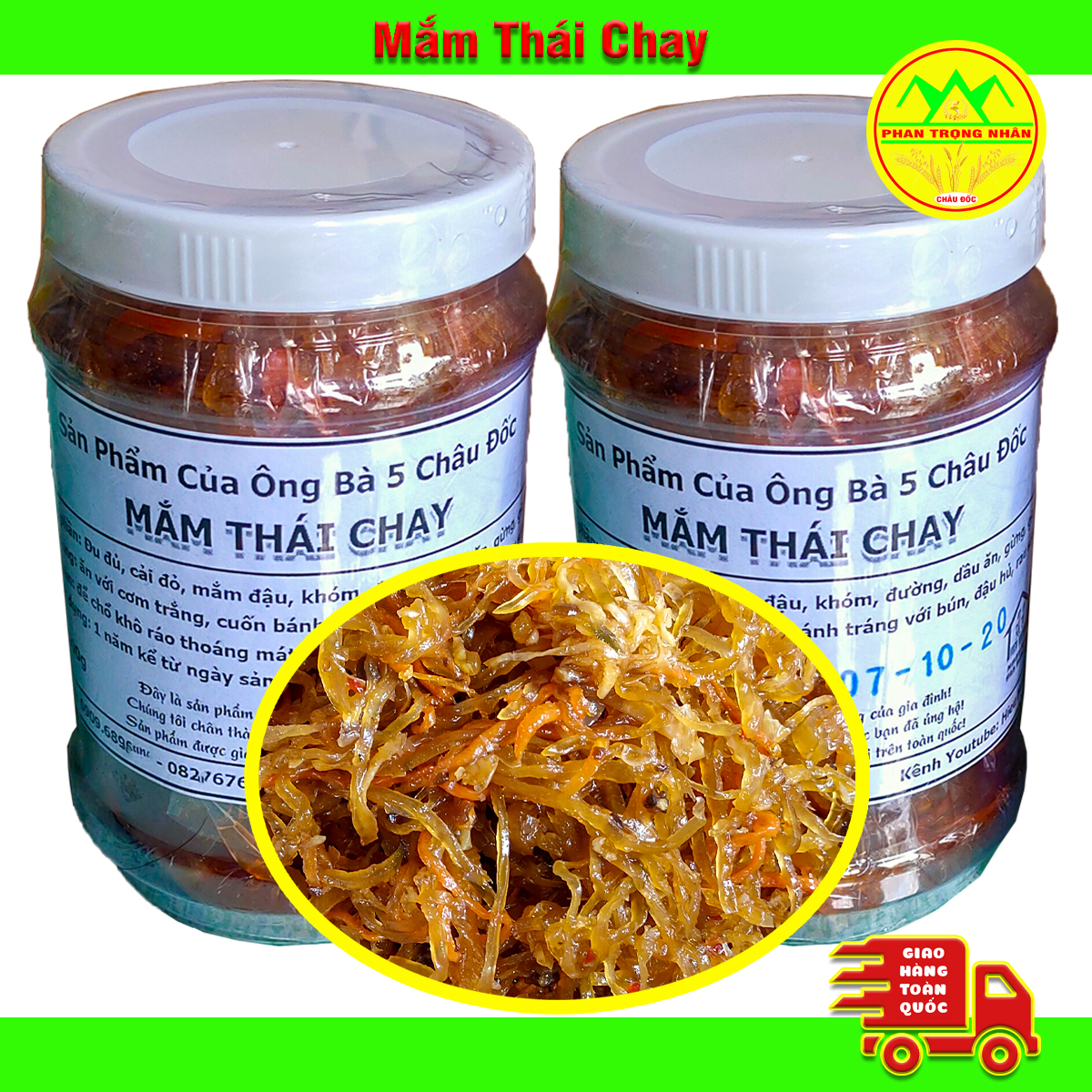 500gr Mắm Thái Chay Thập Cẩm Thơm Ngon.