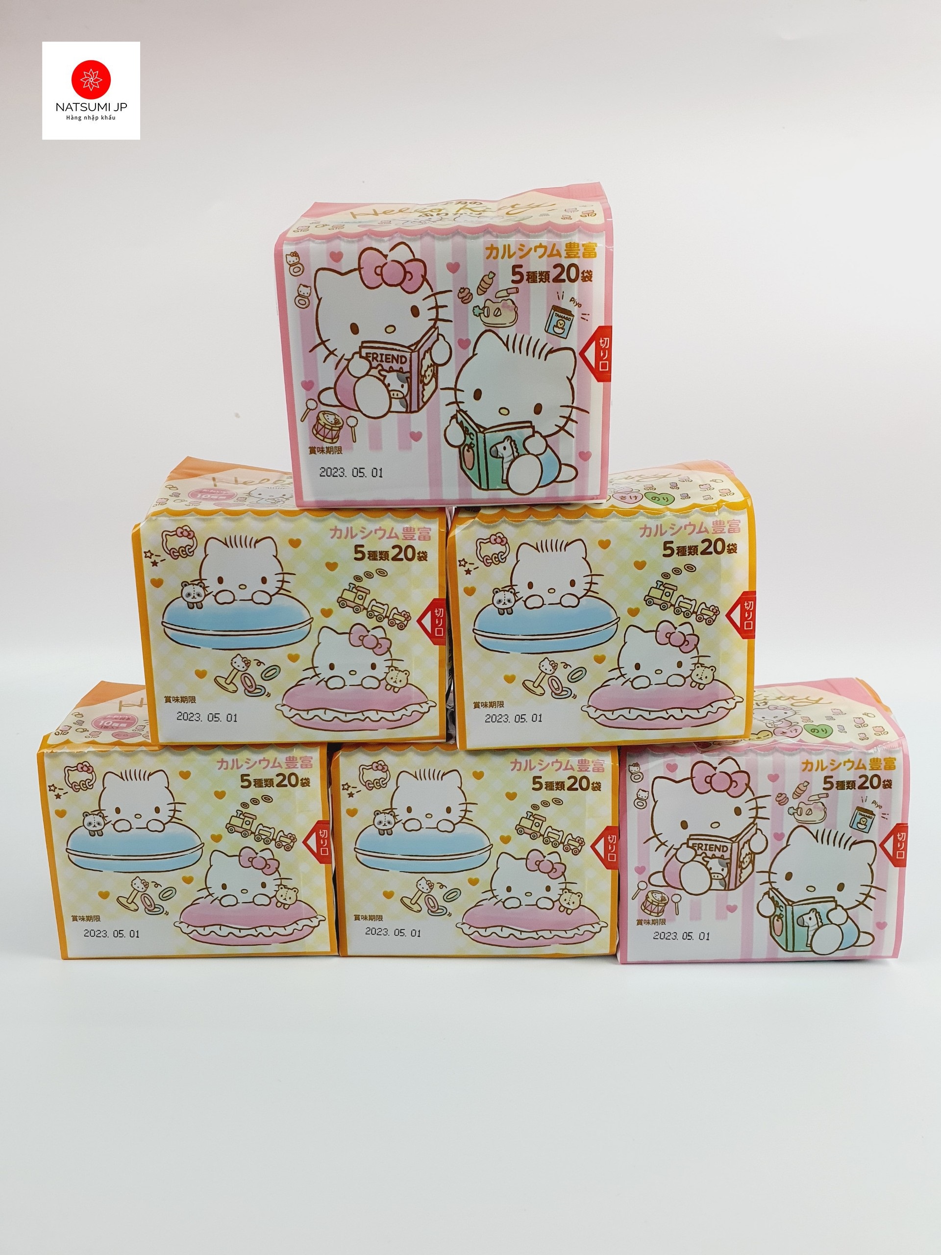 Gia vị rắc cơm Hello Kitty Nhật Bản cho bé