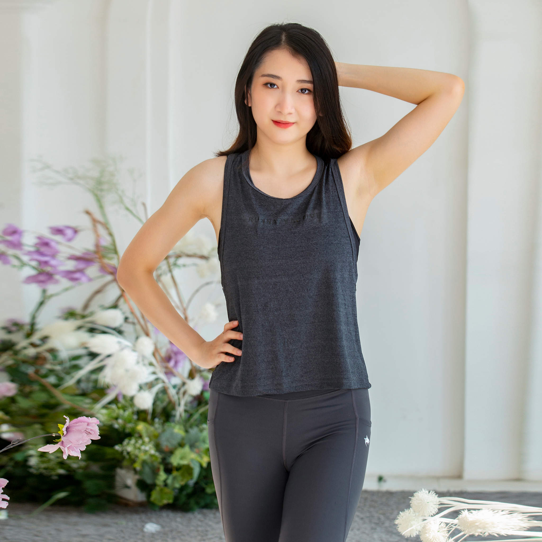 Áo Tanktop tập Yoga Gym Fitness Running WTT58