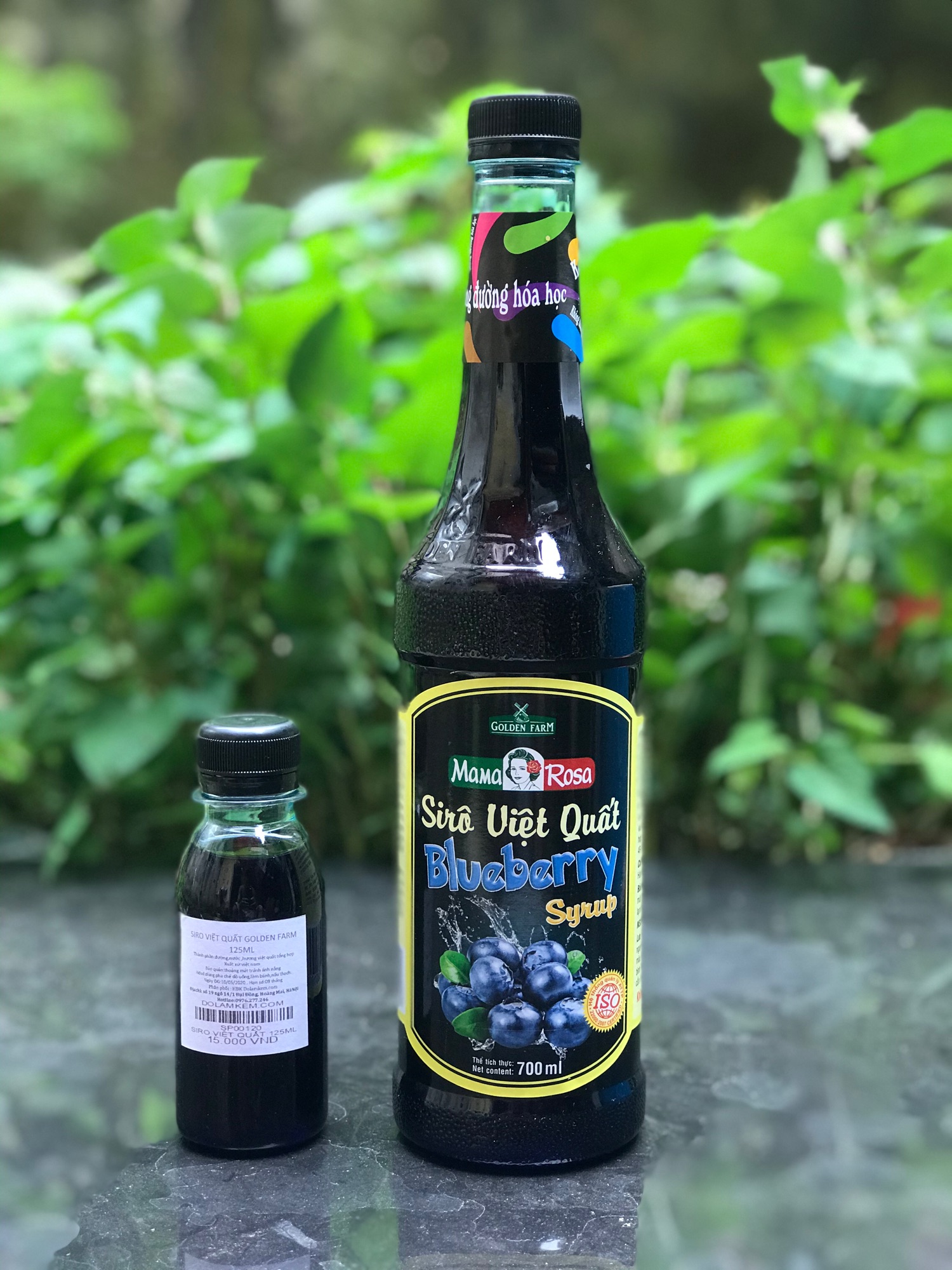 Siro việt quất 700ml