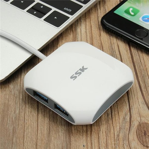 Hub chia USB 3.0 4 cổng SSK SHU 300-JL