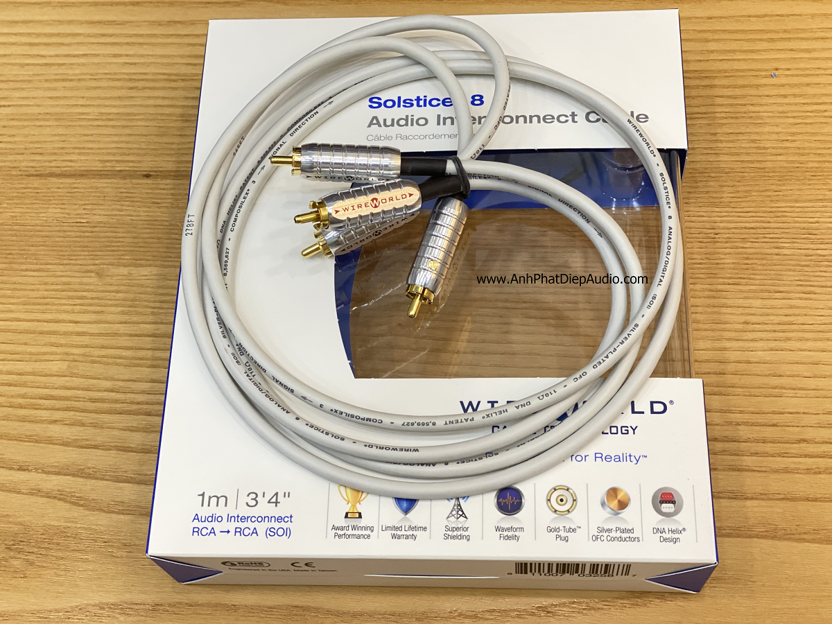 Dây tín hiệu WIREWORLD Solstice 8 Interconnect RCA