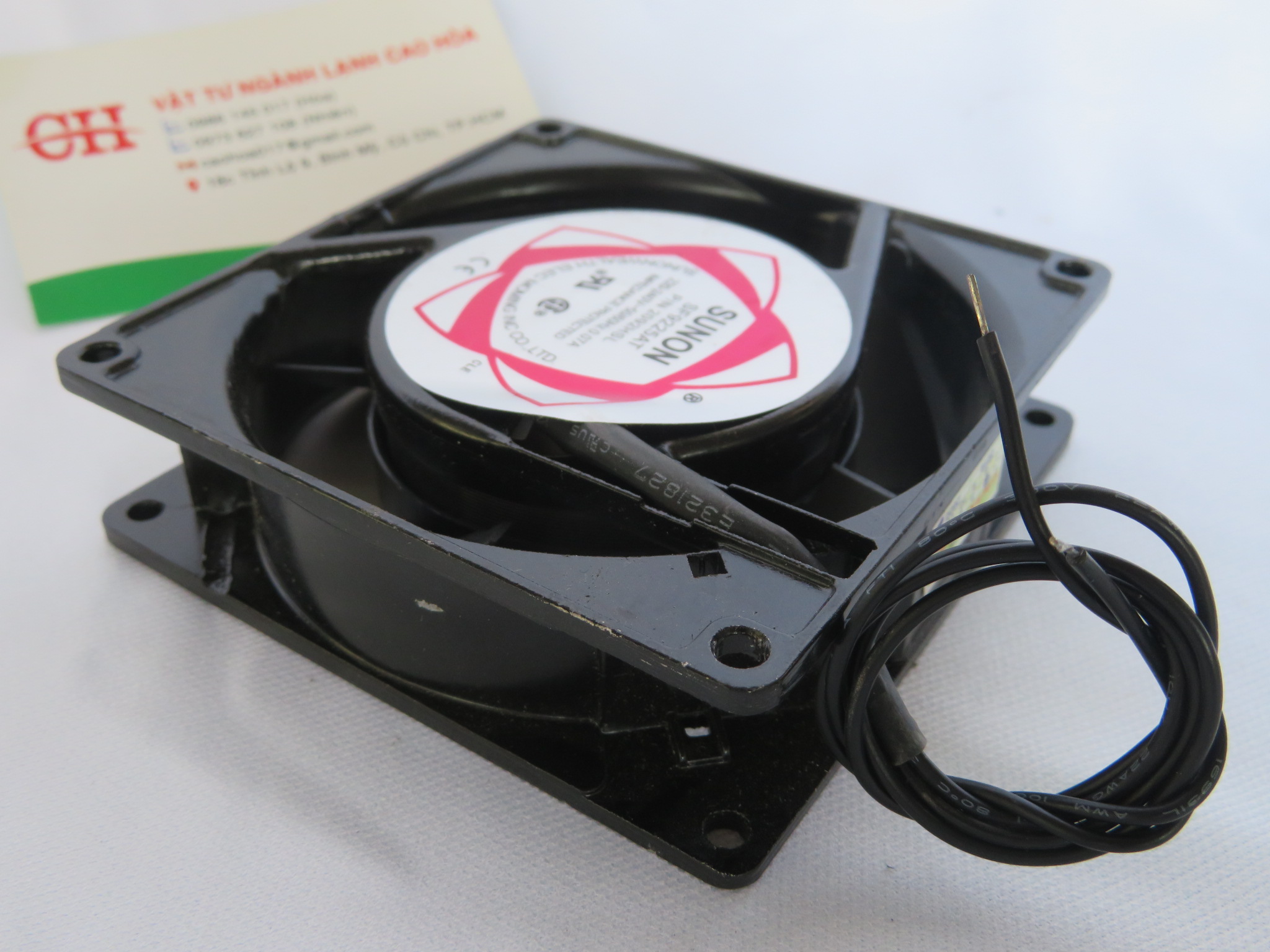quạt tản nhiệt 220v 9x9cm