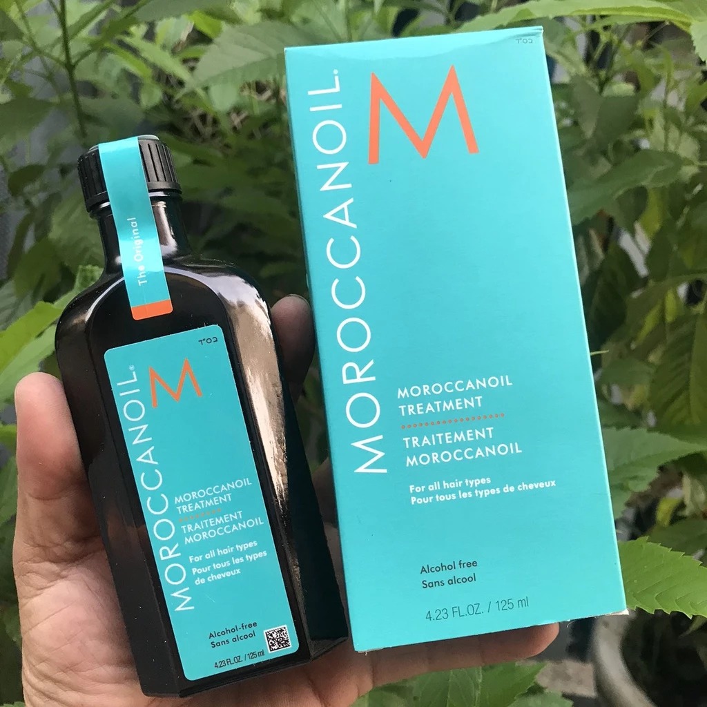 Tinh dầu dưỡng bóng tóc Moroccanoil Treatment Original siêu mềm mượt 125ML