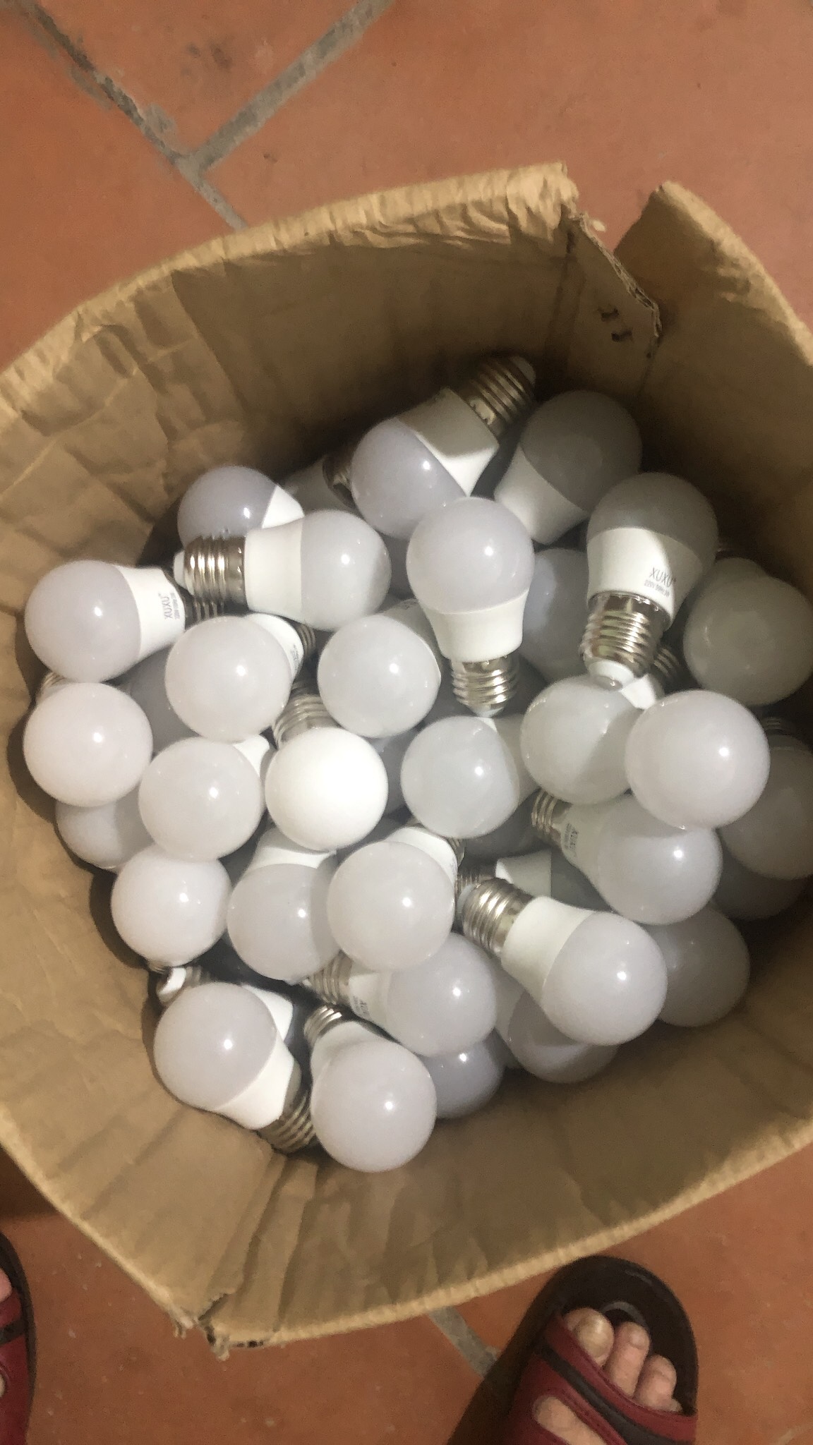 [ SIÊU SALE ] Bóng Đèn LED Tròn Đui Xoáy 1W Trang Trí