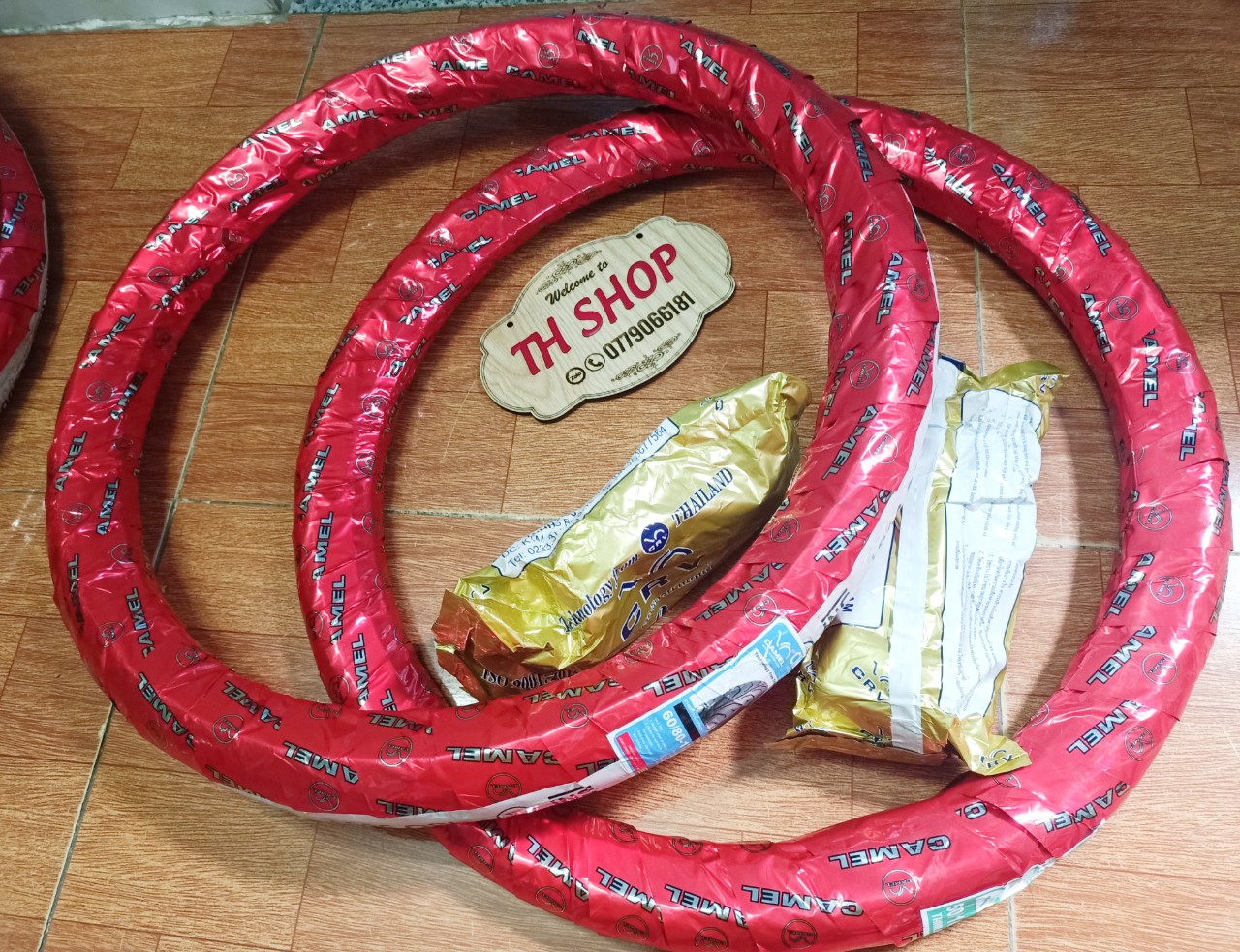 CẶP VỎ RUỘT SIZE 50/100-17 VÀ SIZE 60/80-17 CAMEL THÁI LAN MỚI Y HÌNH ẢNH GẮN VỪA CÁC DÒNG XE MÁY TOP GIAN HÀNG UY TÍN SẢN PHẨM CHẤT LƯỢNG NHANH TAY MUA NGAY