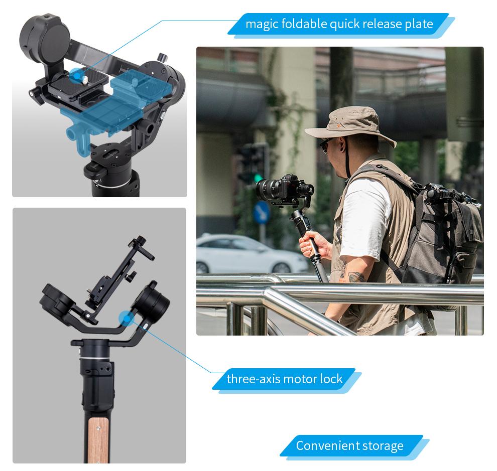 [HCM][Trả góp 0%]Gimbal Feiyu AK2000C - Bảo hành 12 tháng