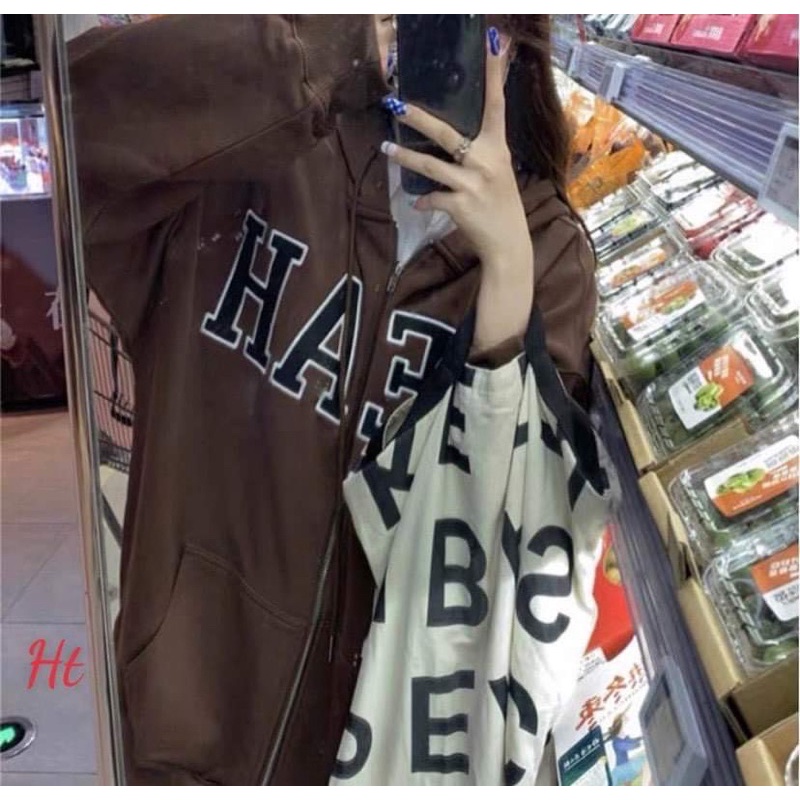 Áo khoác nỉ cotton Yeah H26