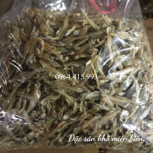 1kg CÁ CƠM khô (cá dỏng) nhạt, ngon cơm, dễ chế biến