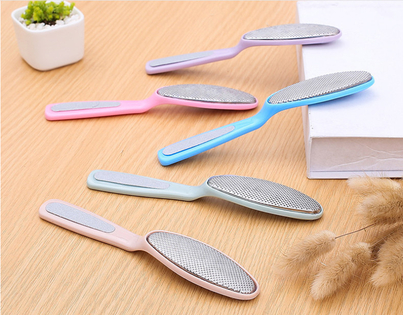 [HCM]DỤNG CỤ CHÀ GÓT CHÂN BẰNG THÉP 2 TRONG 1