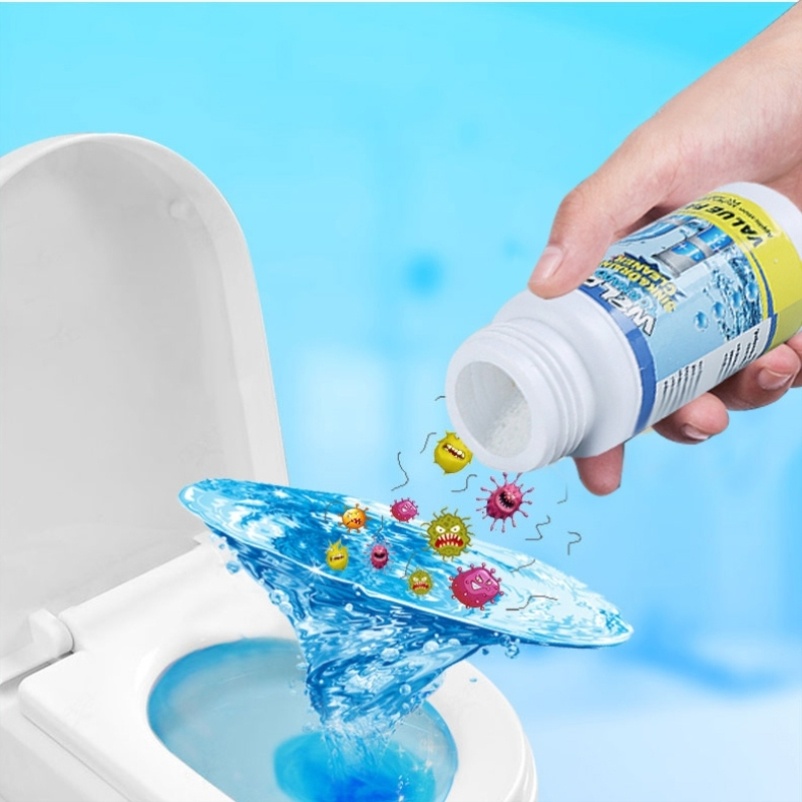 Bột thông cống - Chai bột thông tắc bồn cầu thần thánh- Lọ thông cống giá rẻ