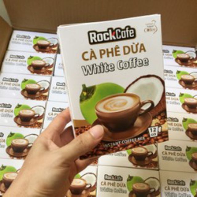 Combo 10 hộp Cà phê Dừa White coffee ( date mới)