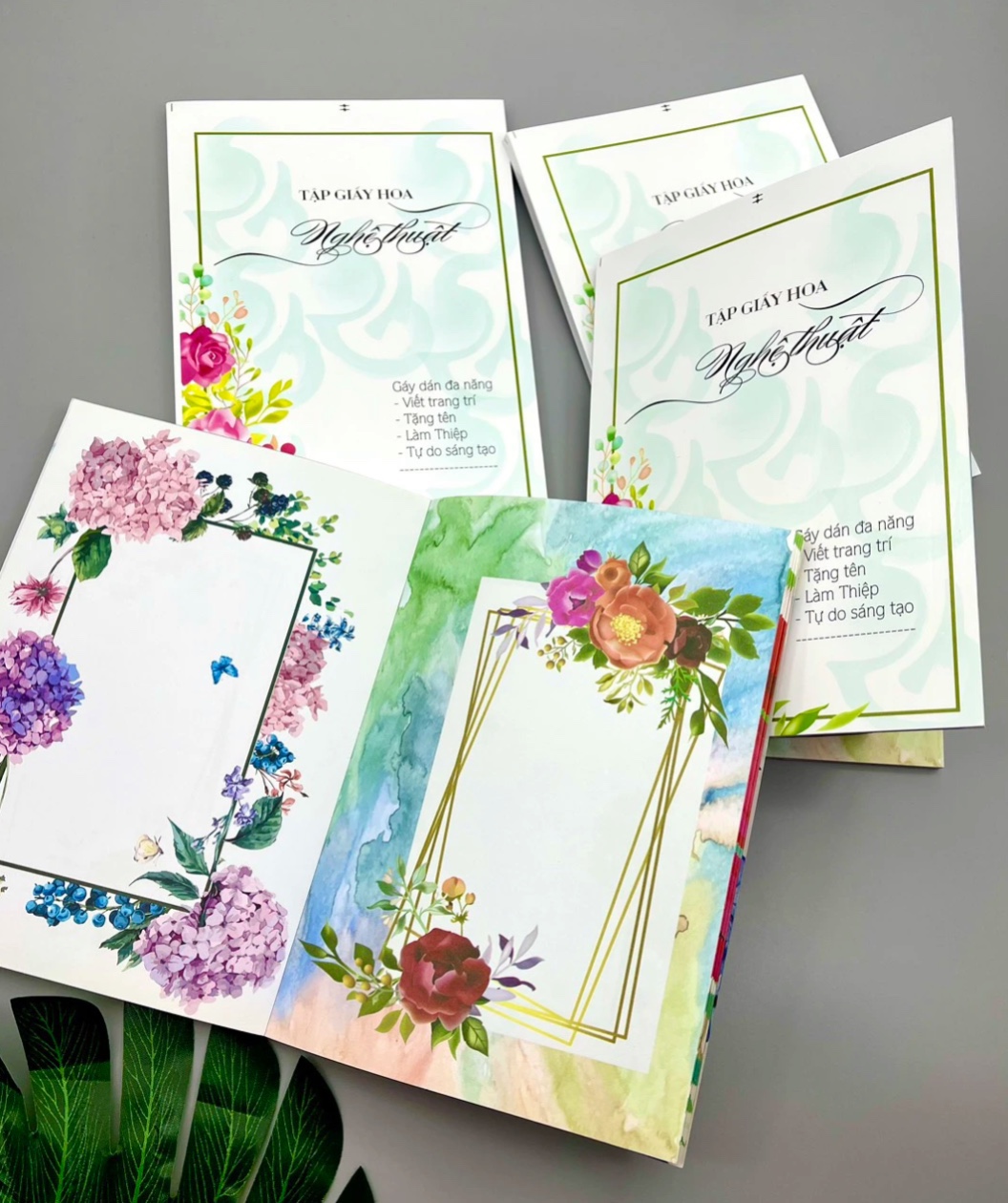 [HCM]SỔ NOTE GIẤY HOA A5 - 200 trang