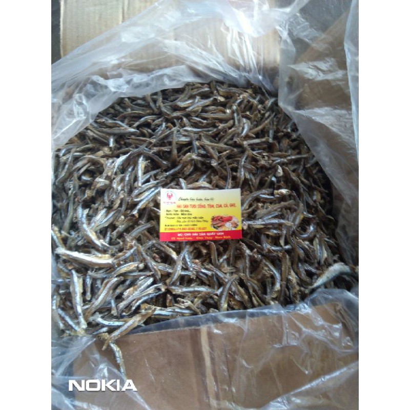 1Kg Cá Cơm Dai ,(Cá Cơm Đen), Cá Thơm, Dai Ngon Thịt Chắc