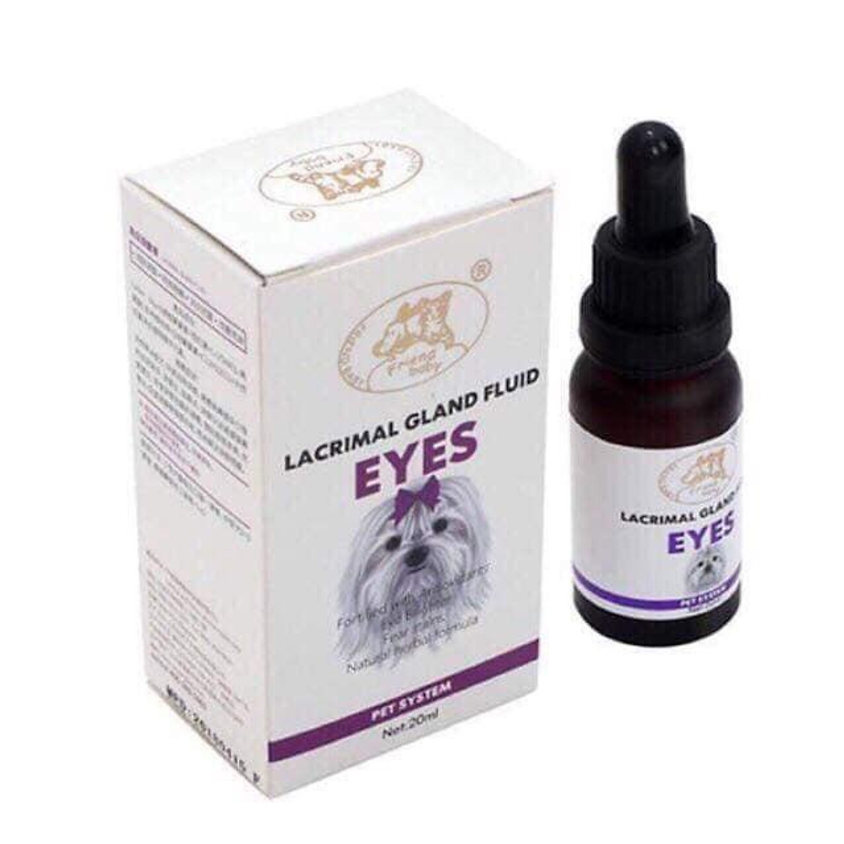 Siro ngăn ngừa chảy nước mắt chó mèo - 20ml