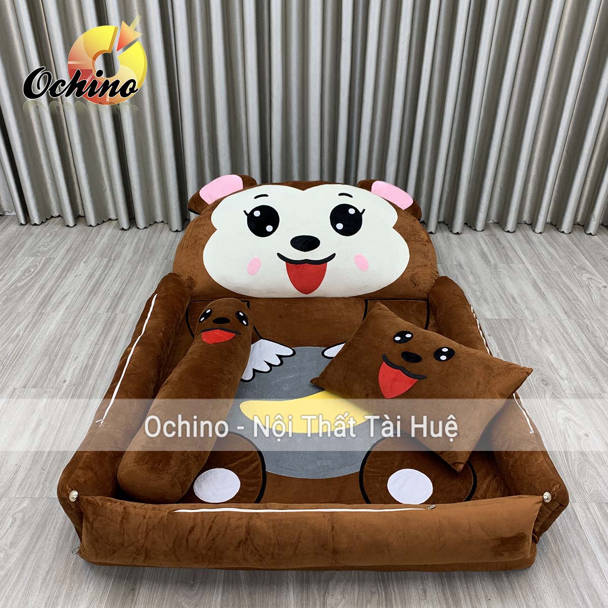 ( FREESHIP) Nệm thú bông cho bé Hàng Handmade cao cấp size 1m6-1m1 (Ảnh thật shop chụp)