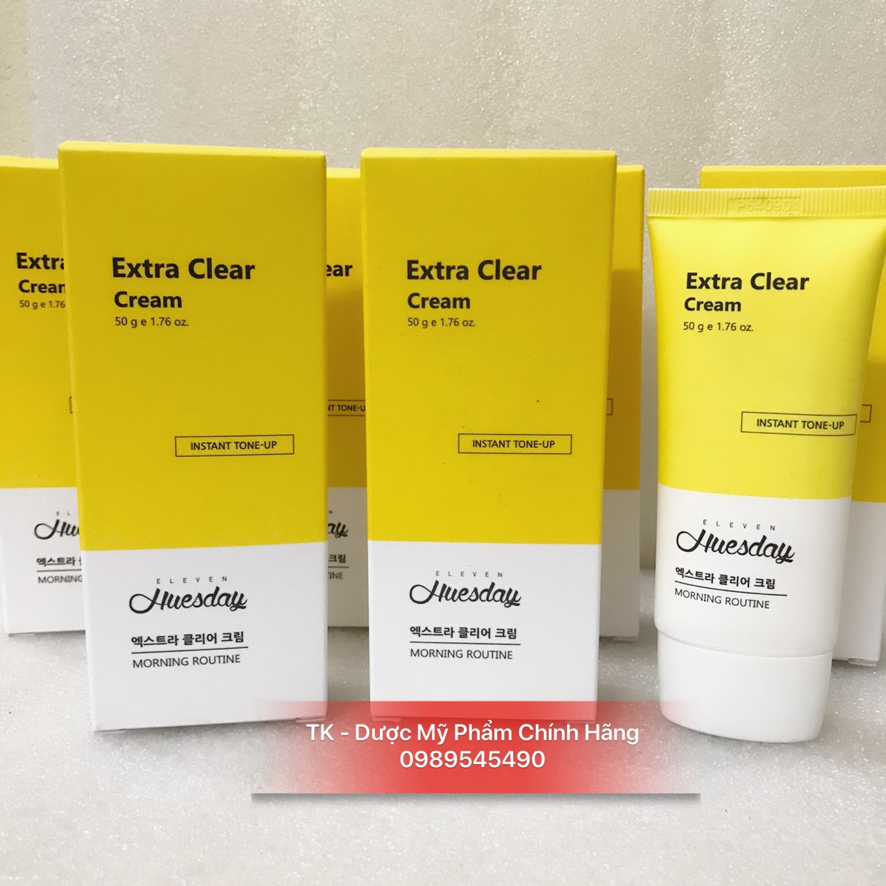 Kem huesday extra clear cream mờ thâm nám, trắng sáng da - 50g
