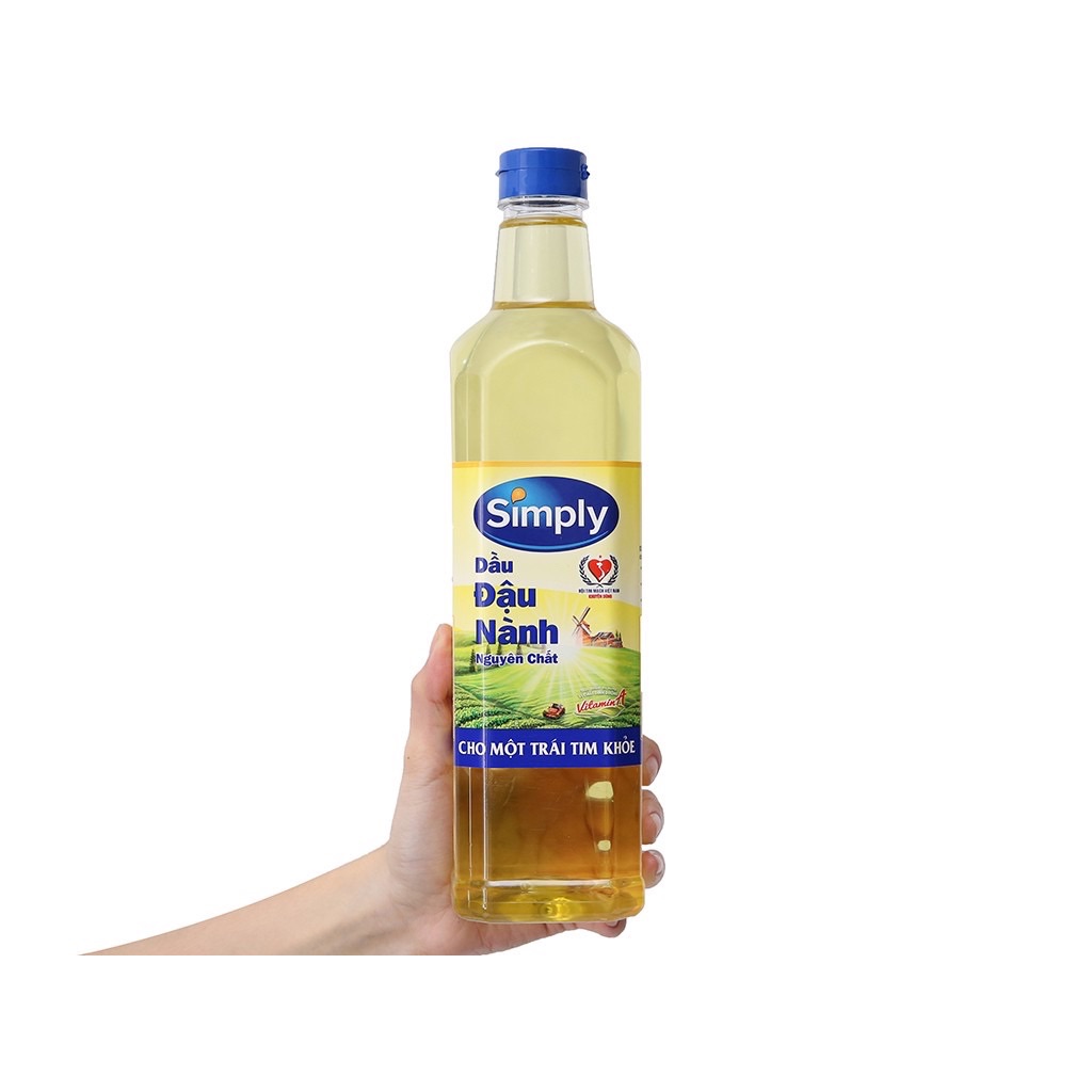 Dầu Ăn Đậu Nành Simply 1L