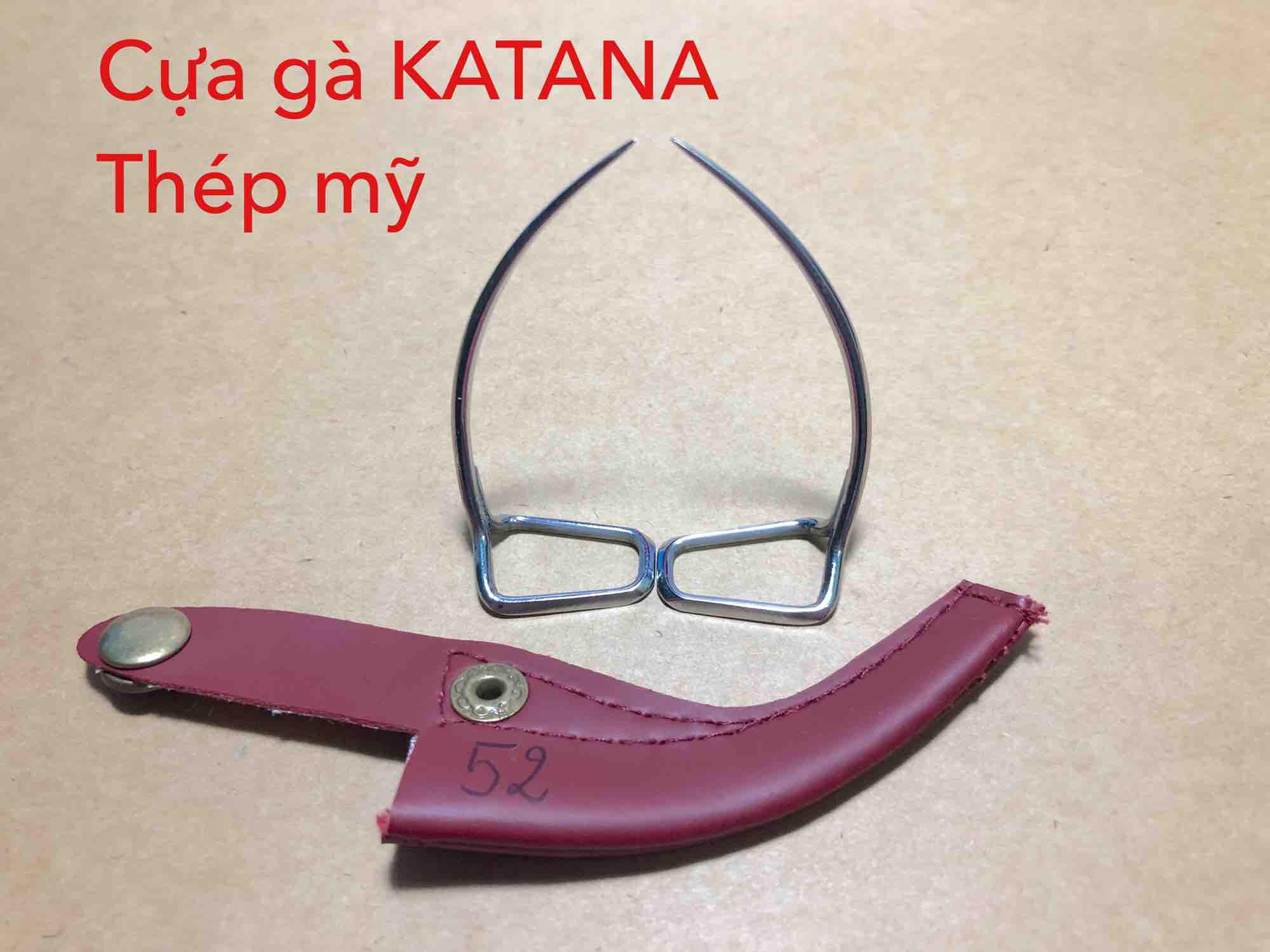 [HCM]Cựa gà tre 52 thép mỹ