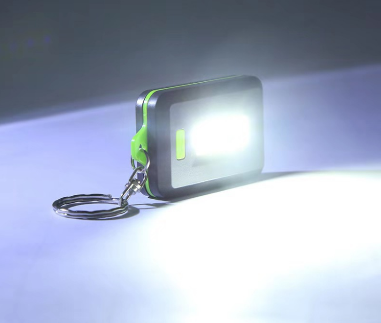 (tặng 3 pin ) Đèn pin kiêm móc khoá sử dung 3 pin 2a 3 chế độ sáng - đèn pin siêu sáng - đèn pin mini - den pin cam tay - đèn bão