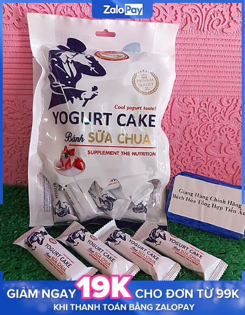 [HCM]Bánh Sữa Chua YOGURT CAKE TRUTACO Bịch 250g