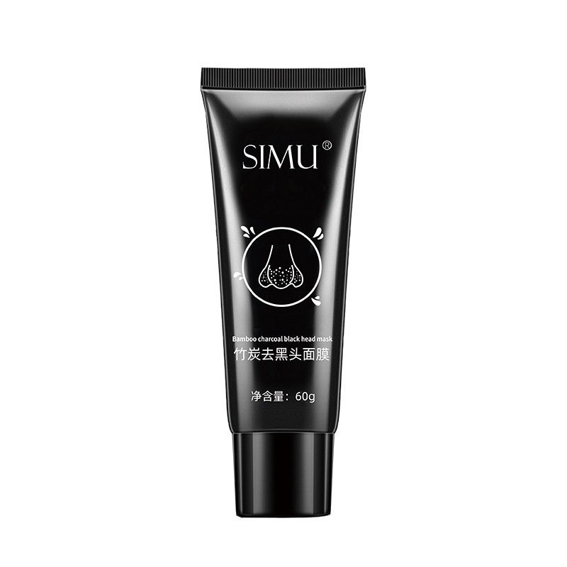 Mặt nạ lột mụn đầu đen mặt nạ trị mụn kem trị mụn đầu đen 60g hút sạch mụn cám, thu nhỏ lỗ chân lông, thải độc chì sáng da từ than tre hiệu quả