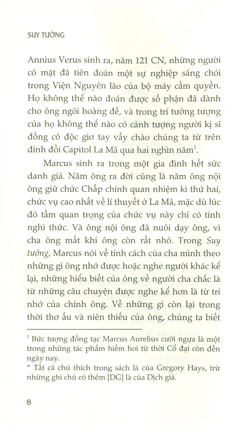 Suy Tưởng (Tái Bản)