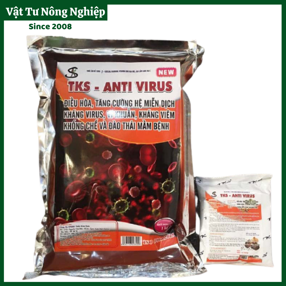 Anti virus: kháng virus, tăng cường hệ miễn dịch cho vật nuôi