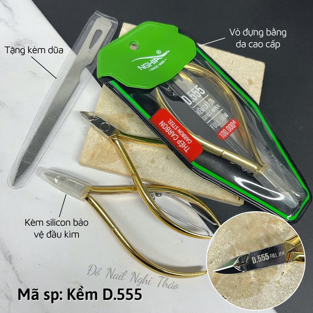 kìm nhặt da D555, kìm nghĩa vàng