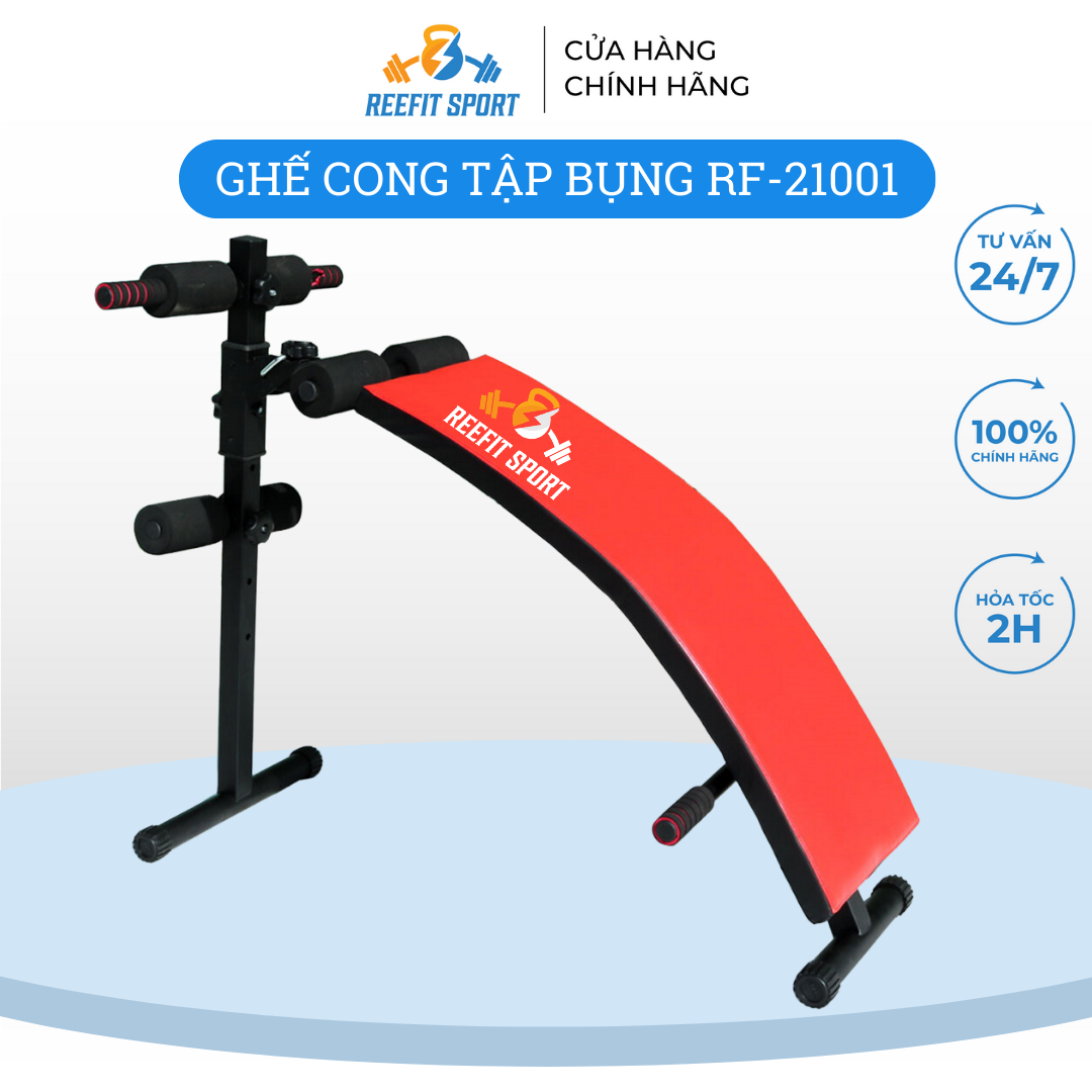 Ghế cong tập bụng reefit rf-21001