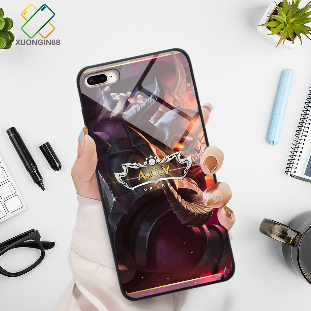 Ốp lưng iphone 6/7/8/6plus/7plus/8plus in 3D tướng liên quân mobile