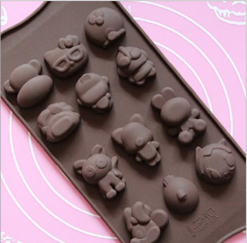 Khuôn Socola Silicon 15 Nhân Vật Hoạt Hình