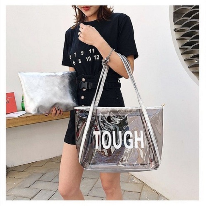 SÉT 2 TÚI XÁCH TRONG SUỐT