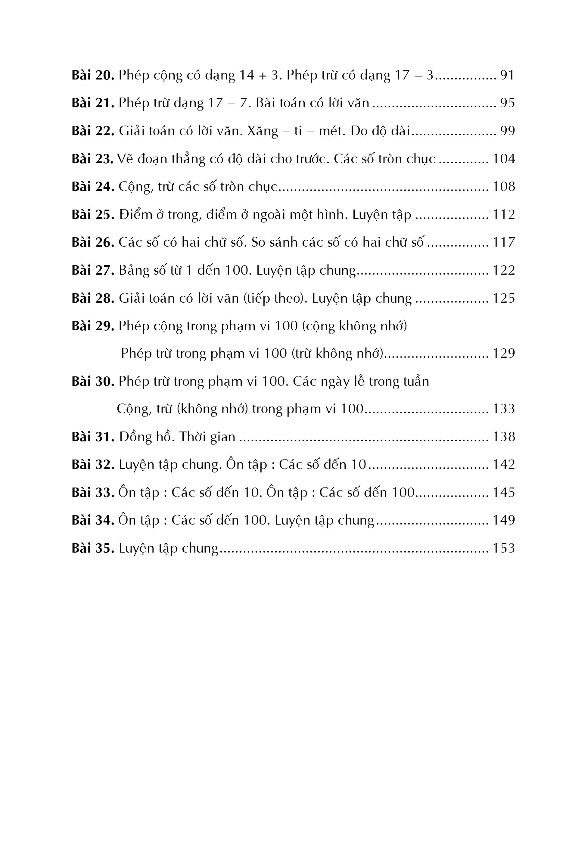 ĐỂ HỌC GIỎI TOÁN 1